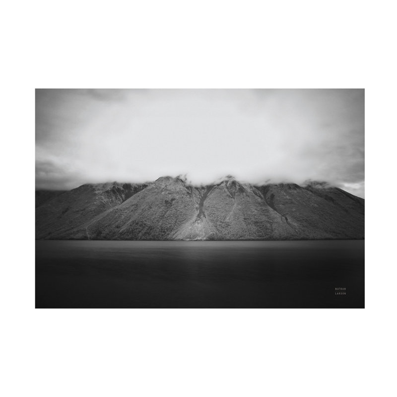 Art mural sur toile tendue - «Kenai Lake» de Nathan Larson pour décoration de salon, de chambre à coucher ou de bureau - 22 x 32
