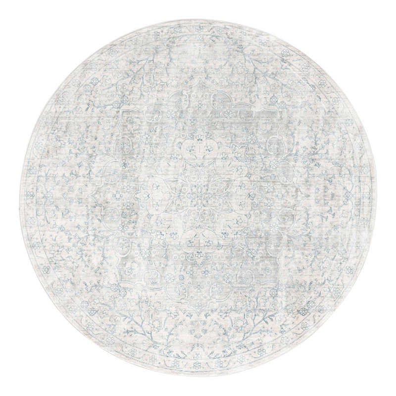 Kaleigh Oriental Indoor Rug, Round 7'