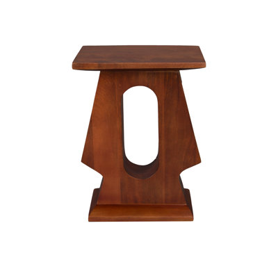 Pilaster Solid Wood End Table