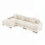 Canapé modulaire surdimensionné en L surdimensionné en tissu velours côtelé-398724718-369964138-369964139