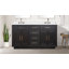 Meuble-lavabo double Shelter et miroirs 28 po-115766996-115766993-115766988