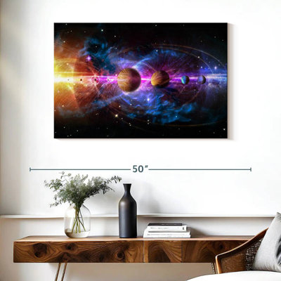 Oberle Solar System In Milky Way