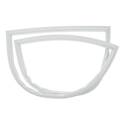 Upgraded Whole Parts Refrigerator Fresh Food Door Gasket (White) Part# WR14X27231 - Replacement & Compatible with Some GE and Hotpoint Refrigerators