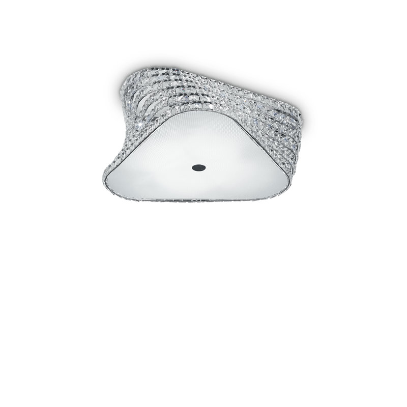 Francesca Glass Flush Mount