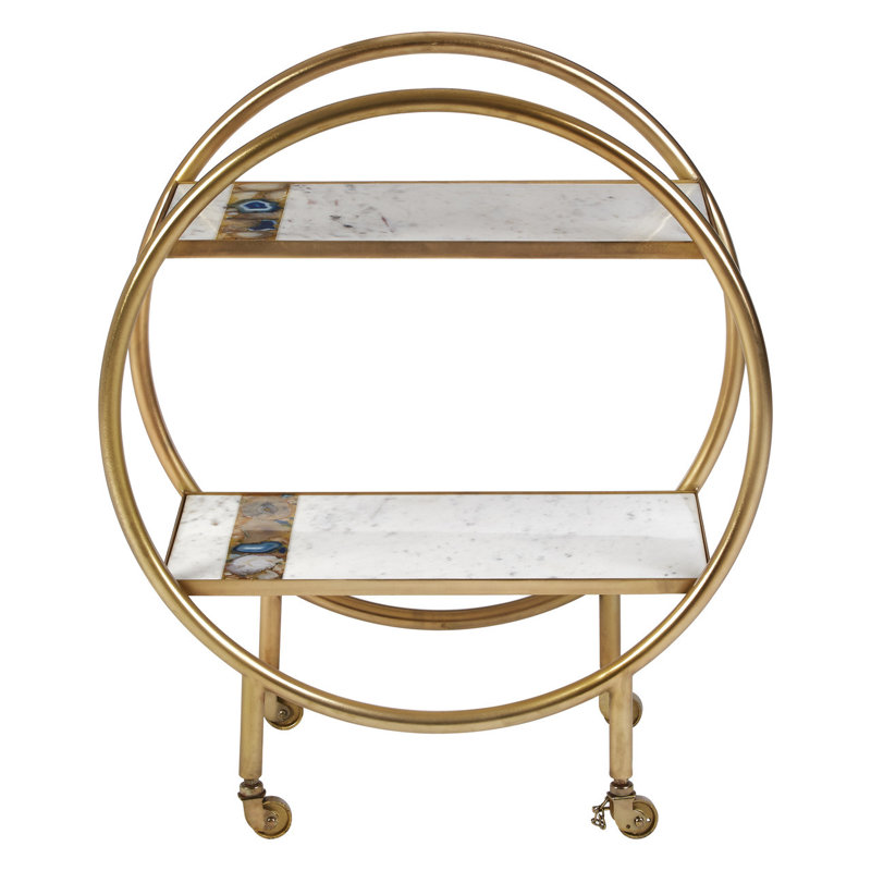 Ina Metal Bar Cart