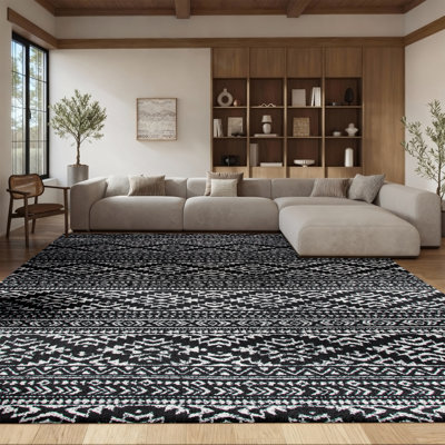 Cobos Performance Geometric Pattern Rug