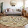 Washable Floral Indoor / Outdoor Rug