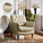 Enoks Tufted Leather Armchair-2032322752
