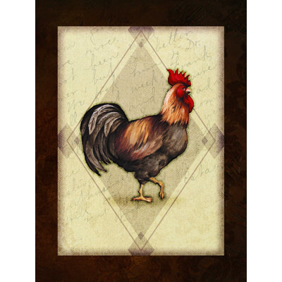 " Strolling Rooster "