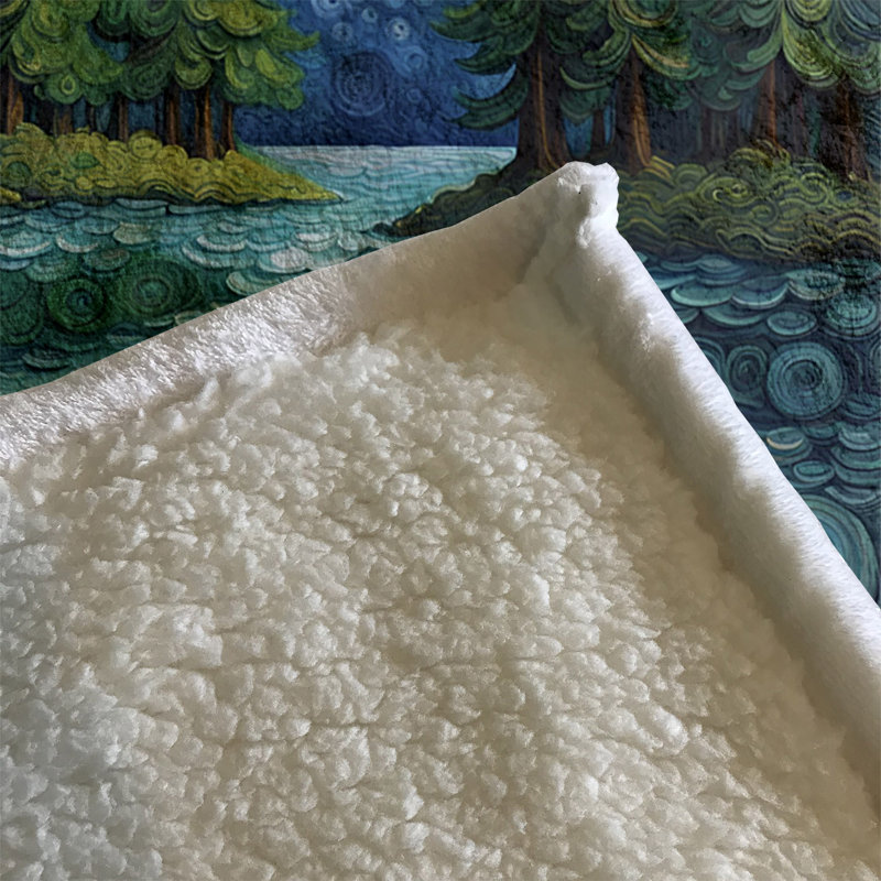 Throw Blanket, 51" W x 60" L