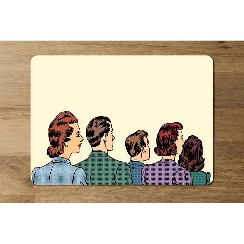 Drita Wood No Pattern Rectangle Placemat
