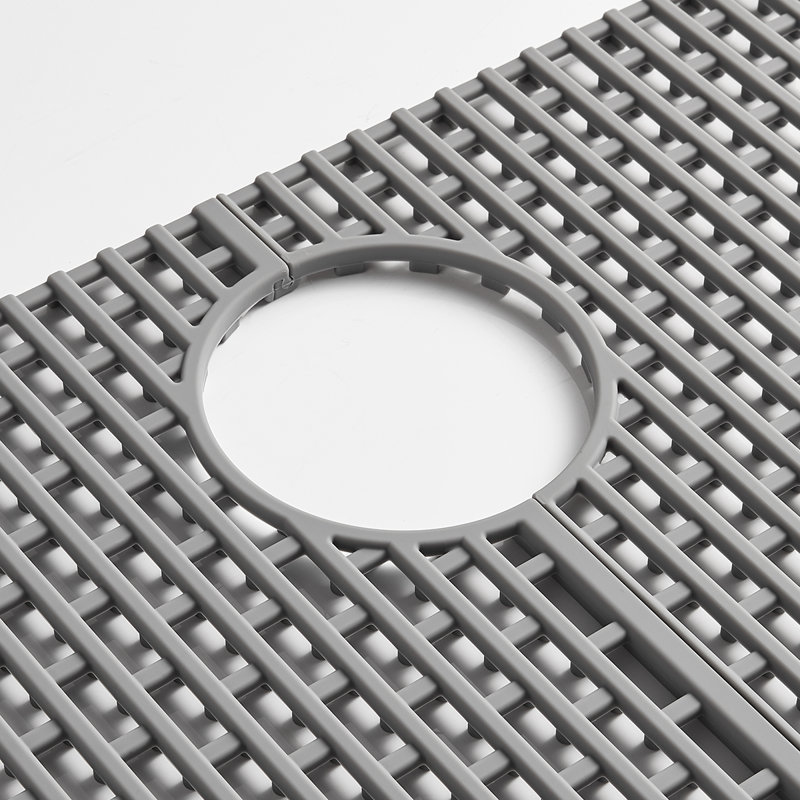 Grille d'évier 28 po x 15 po, gris
