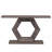 Modern Entryway Table With Innovative Hollow Hexagon Leg Structure & Premium Fir Veneer Finish-1432847042
