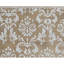 Damask Area Rug in Gray
