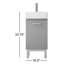 Ensemble de meuble-lavabo simple 16,5 po Jarrettsville-714179249