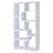 8-shelf Geometric Bookcase-1022047697