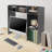 Lalaine 28.9" x 37.2" Wood Standard Bookcase-837950844