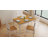 5-piece Wood Dining Table Set-1030375137-1030375070