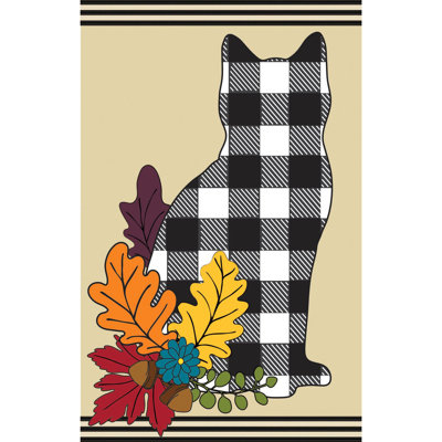 Drapeau de jardin en polyester 44 po x 28 po