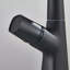 Black bathroom sink faucet 1 hole basin mixer pull down sprayer bathroom sink faucet