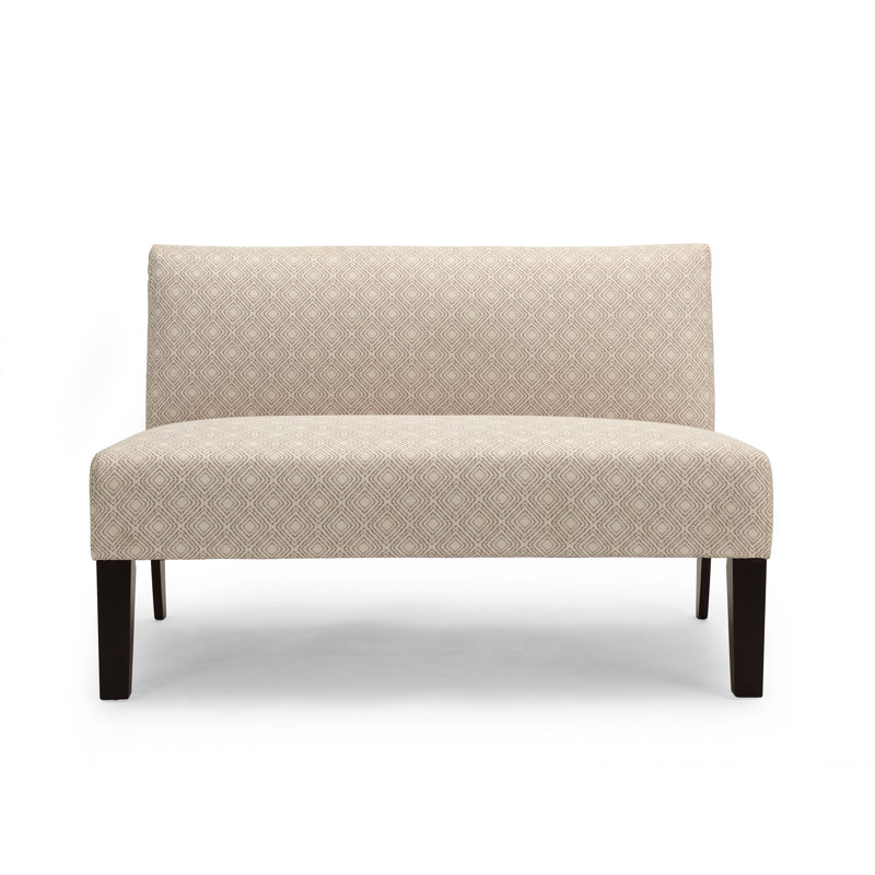 Doreen 46.5'' Reception Loveseat, Platinum