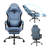SITMOD Ergonomic Gaming Chair with Footrest and Lumbar Support for Adults Computer Office Chair-110652659