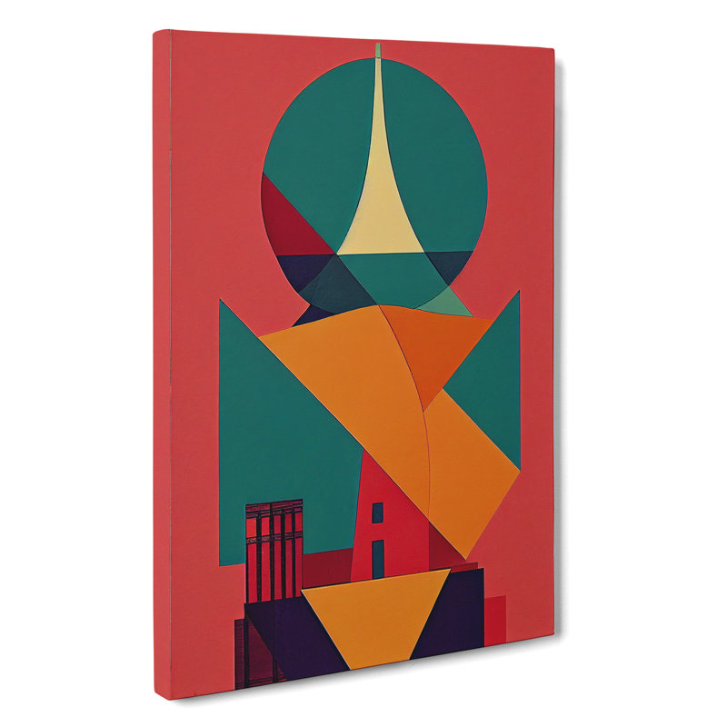 Bold Architecture No.1 - Print, No Matte, 76cm H x 50cm W x 3cm D, Wrapped Canvas