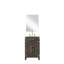 Ensemble de meuble-lavabo simple, miroir en acrylique et robinet Laurel l 20 po x P 18 po-104785017