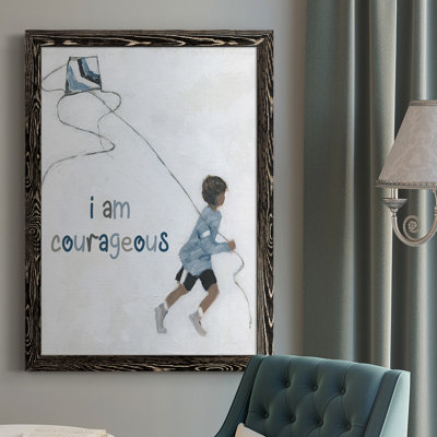 " Boy Flying Kite "
