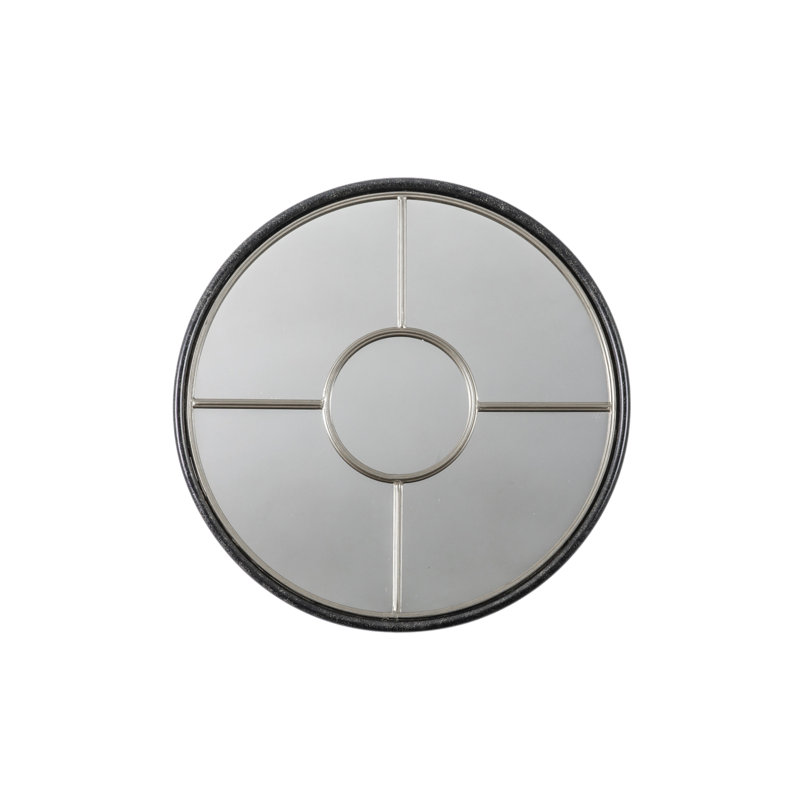 Eleck Metal Wall Mirror, 60cm H x 60cm W