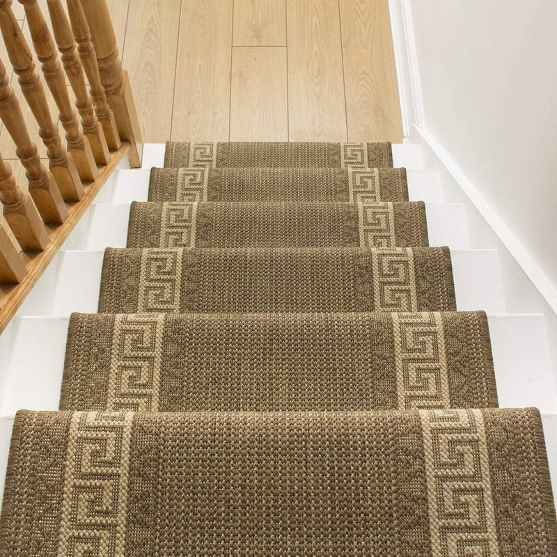 Almazan Stair Runner Hand Woven Indoor / Outdoor Area Rug, Runner 630cm x 80cm