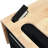 Black Kitchen Island With Power Socket And Foldable Leaf. Spacious Storage, Wine Glass Holder. Easy To Clean Maintain Storage Cart . Drop Leaf, Stand, Convenient-1783694953