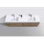 Ensemble de meuble-lavabo double 80 po Parsonage