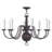 Benedetto 8 - Light Steel Classic / Traditional Chandelier-19247569