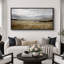 «Rustic Green Tan Prairie Field», vaste paysage mural, estampe numérique sur toile, art numérique encadré très grand-111652728-111652729