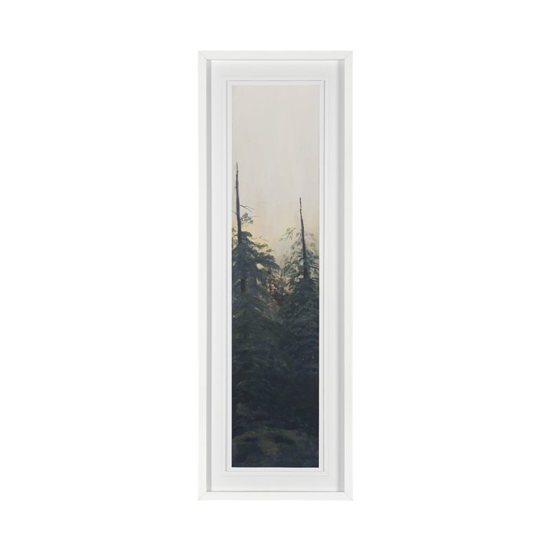Pacific Northwest Panel VI by Sandra Lafrate Hand Embelished Framed Art Print Matted under Glass