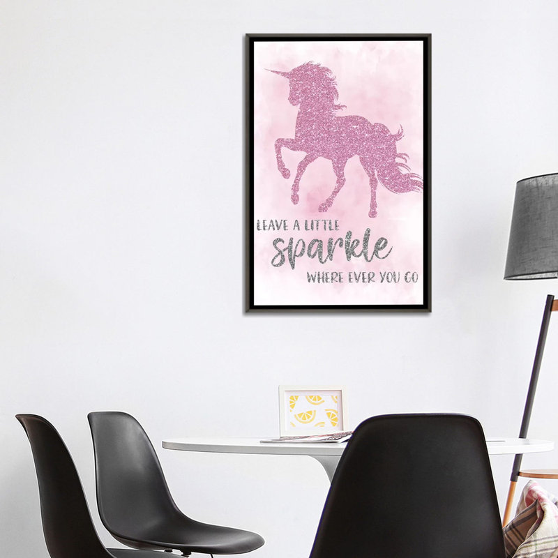 Art sparkle, H 40 po x l 26 po x P 1,5 po, Toile encadrée de bois rustique foncé