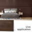 4 panneaux muraux à lattes de 23,6 po x 47,24 po, panneau mural 3D en bois pour murs et plafonds, 31 pi. Ca.-100340190