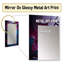 Blue And Purple Seamless Marble River III - Modern Rectangular Wall Mirror-1194843418