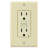 Leviton SmartlockPro 15 Amp 125 Volt Duplex GFCI Outlet 5-15R 1 Pack-37190787