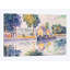 «View of the seine, Samois» par Paul Signac, reproduction sur toile-845779049