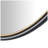 Bernulf Solid Wood Circle Wall Mirror