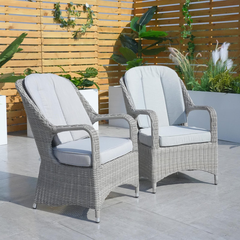 Ensemble de chaises d'extérieur Vecdi (ensemble de 2)