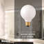 Ampoule incandescente à intensité variable de 40 watts G30 à culot variable 2700K E26 / culot moyen (standard)