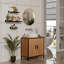 Misaye 3 Piece Metal Floating Shelf