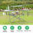 18'' Rectangular Folding Table