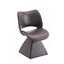 Chaise de salle à manger confortable et moderne en similicuir-133996129