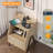 Oak Rattan Single Drawer Jameson With Outlet, 17.3X15.7X23.6In