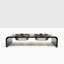 Acrylic Double Bowl Elevated Pet Feeder-1064172219