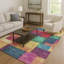 Tapis géométrique de qualité supérieure lavable à la machine Mouton-417897873